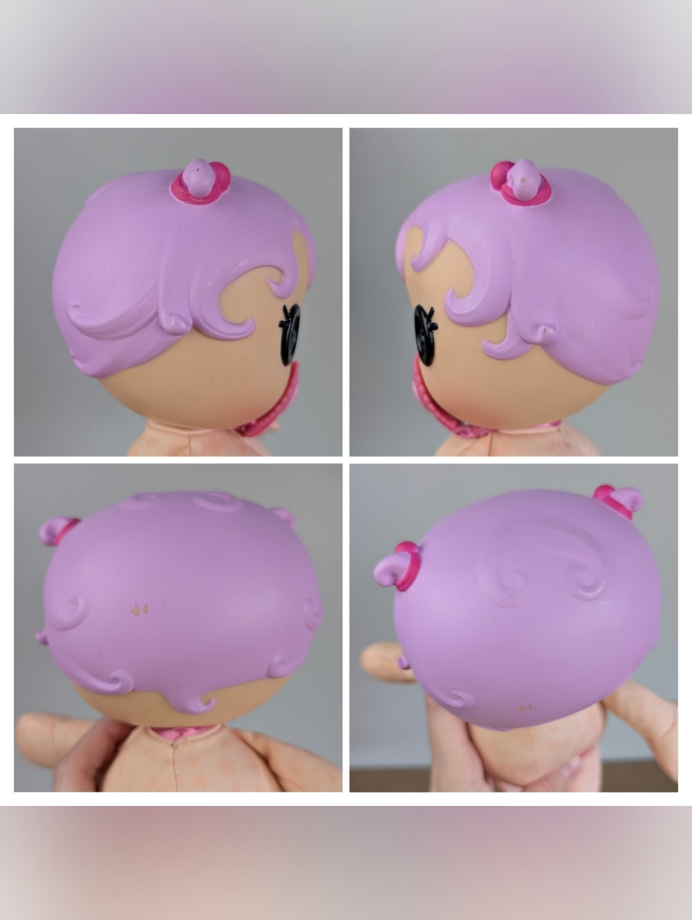 Lalaloopsy Babies, Plush Body Baby Dolls w Vinyl Heads (Flaws) MGA - Picture 3 of 11